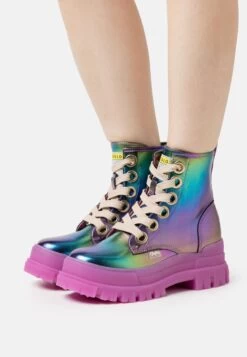 Buffalo Aspha - Platform Ankle Boots - Mermaid Purple