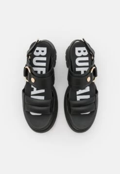 Buffalo Vegan Rude Ring - Platform Sandals -Fashion Shoe Store 9e0eb3229be54642a09ce3156f2e4935