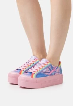 Buffalo Paired Graffiti - Trainers - Purple Love