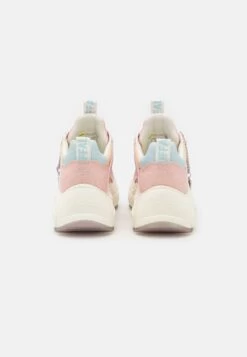 Buffalo Binary Glam - Trainers - Peach/Multi-Coloured -Fashion Shoe Store a8ee02e416344026b8d1d2c129450191