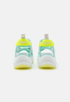 Buffalo Binary Track - Platform Sandals - White Neon -Fashion Shoe Store ab6c4899a48348ef951aeab8f8d4d813