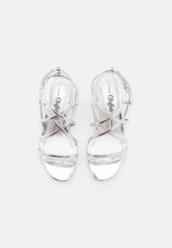 Buffalo Cage Vegan - Sandals - Silver -Fashion Shoe Store b227c473b3b84c14bc53b7f151d1e31d