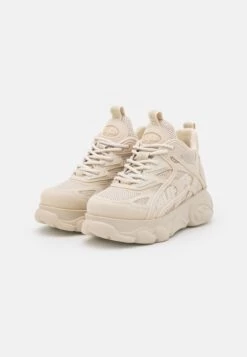 Buffalo Vegan Grid - Trainers - Offwhite -Fashion Shoe Store b4c2246b04e3415e9fcbb70b153faf74