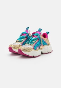 Buffalo Vegan Binary Glam - Trainers - Glitter -Fashion Shoe Store b619b532e0aa474ab160d9557a6c2427