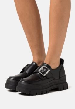 Buffalo Aspha Monk - Slip-Ons - Black