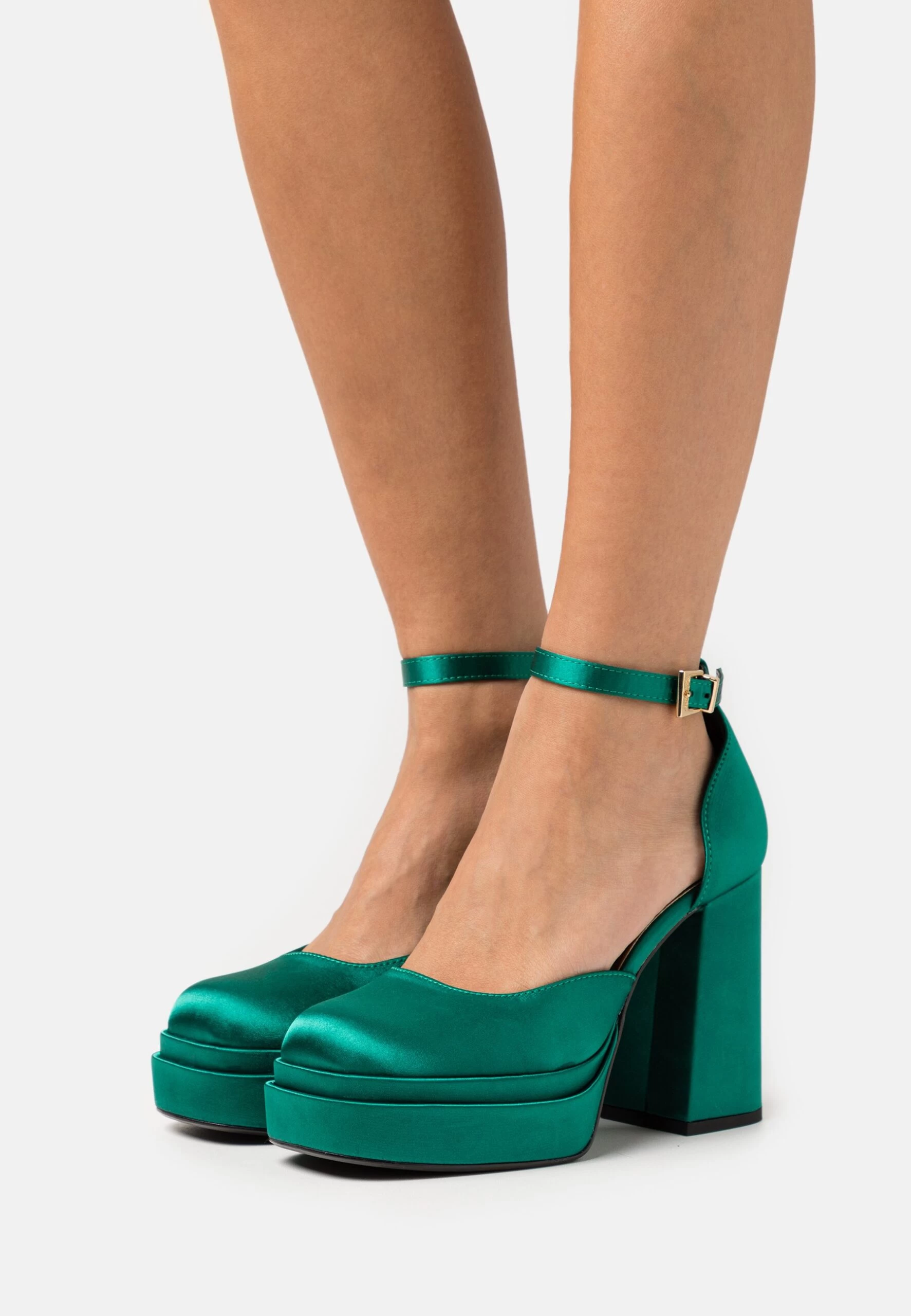 Buffalo May Dorsay - Platform Heels - Bottle 3 Buffalo May Dorsay - Platform Heels - Bottle