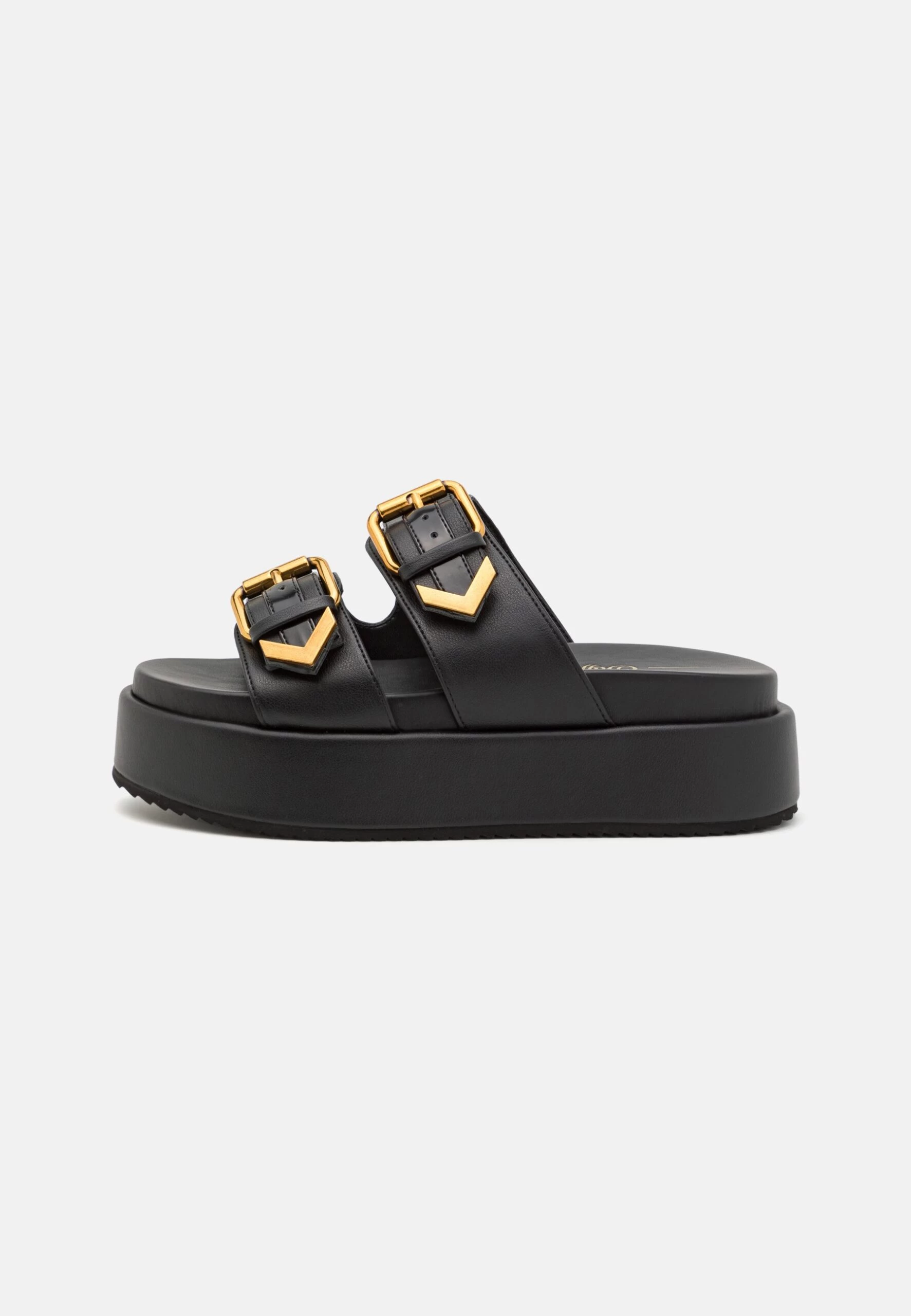 Buffalo Noa Ari - Heeled Mules - Black 4 Buffalo Noa Ari - Heeled Mules - Black - Image 2