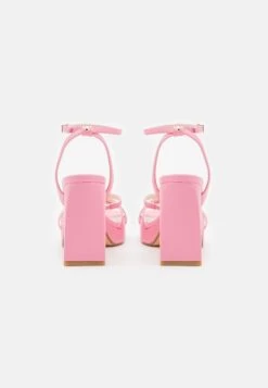 Buffalo Vegan Cherry Cage - Platform Sandals - Pink -Fashion Shoe Store c1cf1bcca23647f39dd3602731f9f3c9