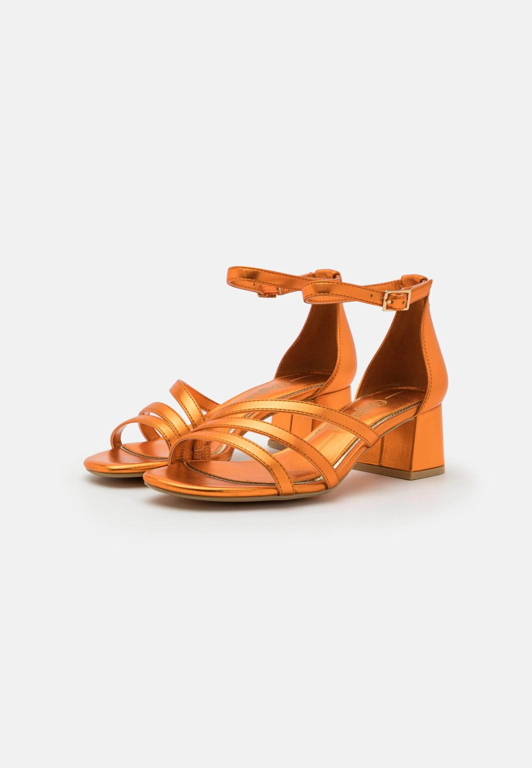 Buffalo Grace - Sandals - Orange Metallic 5 Buffalo Grace - Sandals - Orange Metallic - Image 3