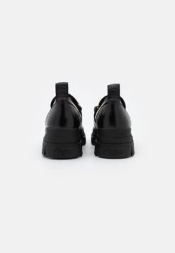 Buffalo Aspha Loafer Chain - Slip-Ons - Black -Fashion Shoe Store ca2bd40b12b14503b518939be2a9151a