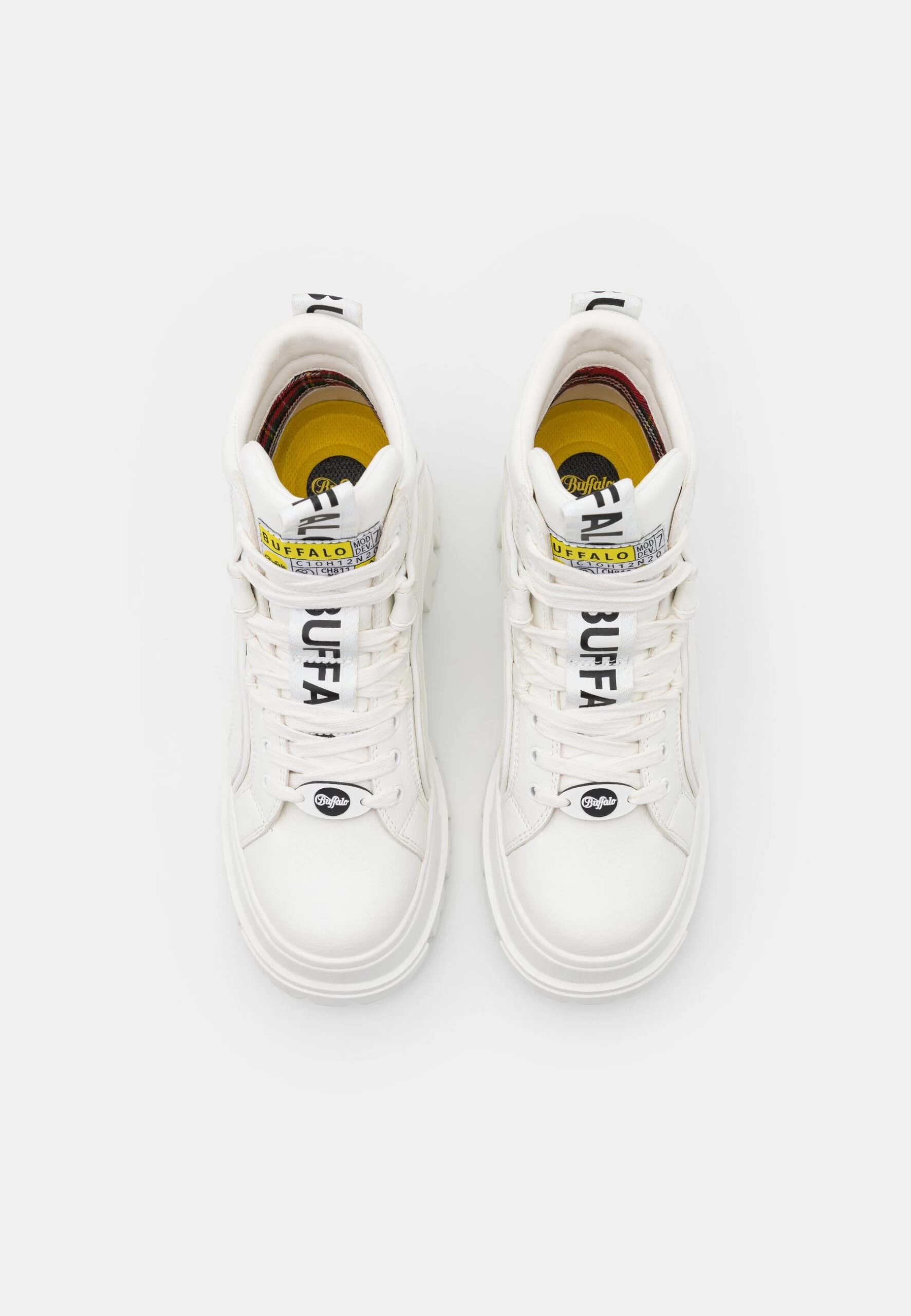 Buffalo Vegan Aspha Mid - High-Top Trainers - White 6 Buffalo Vegan Aspha Mid - High-Top Trainers - White - Image 4