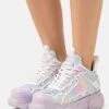 Buffalo Chai - Trainers - Silver/Purple -Fashion Shoe Store ce632496dd41438e97cad85d120db314
