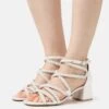 Buffalo Lucy Shine - Sandals - Ivory -Fashion Shoe Store d904d8bcfe5f48678a83fa8420980cb4