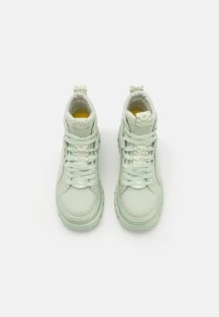 Buffalo Aspha - High-Top Trainers - Sage -Fashion Shoe Store dab9fafc296847518825a25b69436521