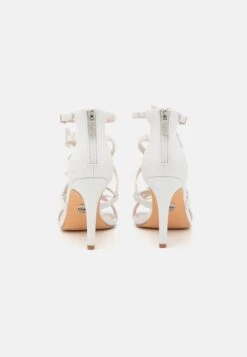 Buffalo Miranda Vegan - High Heeled Sandals - White -Fashion Shoe Store e4f63a2927ca4c5aa461ca54194968f3