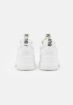 Buffalo Vegan Aspha- Trainers - White -Fashion Shoe Store e6b302f168764dbebb5312fc9dfdc90f