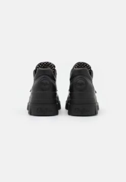 Buffalo Vegan Aspha- Casual Lace-Ups - Black -Fashion Shoe Store e7edf84a106c4efe9a05c6e169ff7c11