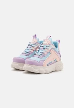 Buffalo Chai - Trainers - Purple/Light Blue -Fashion Shoe Store e955a6867c974f88afcbefc8870a667d