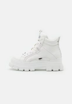 Buffalo Vegan Aspha Mid - High-Top Trainers - White