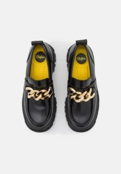 Buffalo Vegan Aspha Loafer Chain - Platform Heels -Fashion Shoe Store edb0f2369566476b9746c1376a98ead8