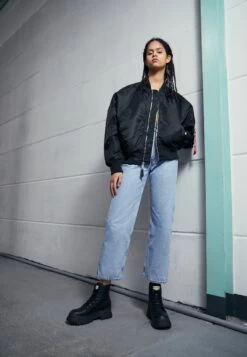 Buffalo Aspha - Platform Ankle Boots - Black -Fashion Shoe Store ee58c51c42cf480c9779efdc037015b5