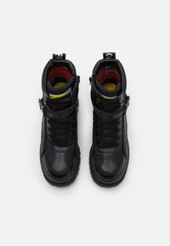 Buffalo Aspha - Lace-Up Ankle Boots - Black -Fashion Shoe Store ee708bd338954144ba9474265dec57c5