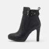 Buffalo Audrina - High Heeled Ankle Boots - Black -Fashion Shoe Store f4618d8f6d7c4159a31e8e2d8dac2394