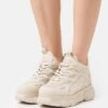 Buffalo Vegan Grid - Trainers - Offwhite -Fashion Shoe Store f5851402c195465bbc325ab42a3b99ca