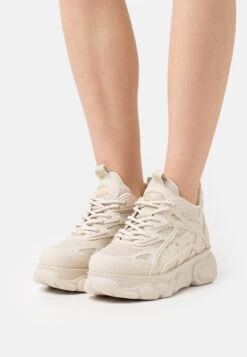 Buffalo Vegan Grid - Trainers - Offwhite