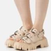 Buffalo Vegan Lion Hard - Platform Sandals -Fashion Shoe Store f9086910965a4043b6c0b967276fc0cc