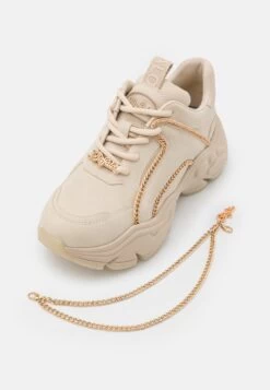 Buffalo Vegan Binary Chain 2.0 - Trainers - Beige/Gold -Fashion Shoe Store f91030a654ef4d80b1c71970bbc65193