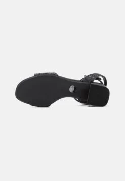 Buffalo Rainelle - Sandals - Black/Silver -Fashion Shoe Store fbc6867cad4447c89d6feaf96d12acbc