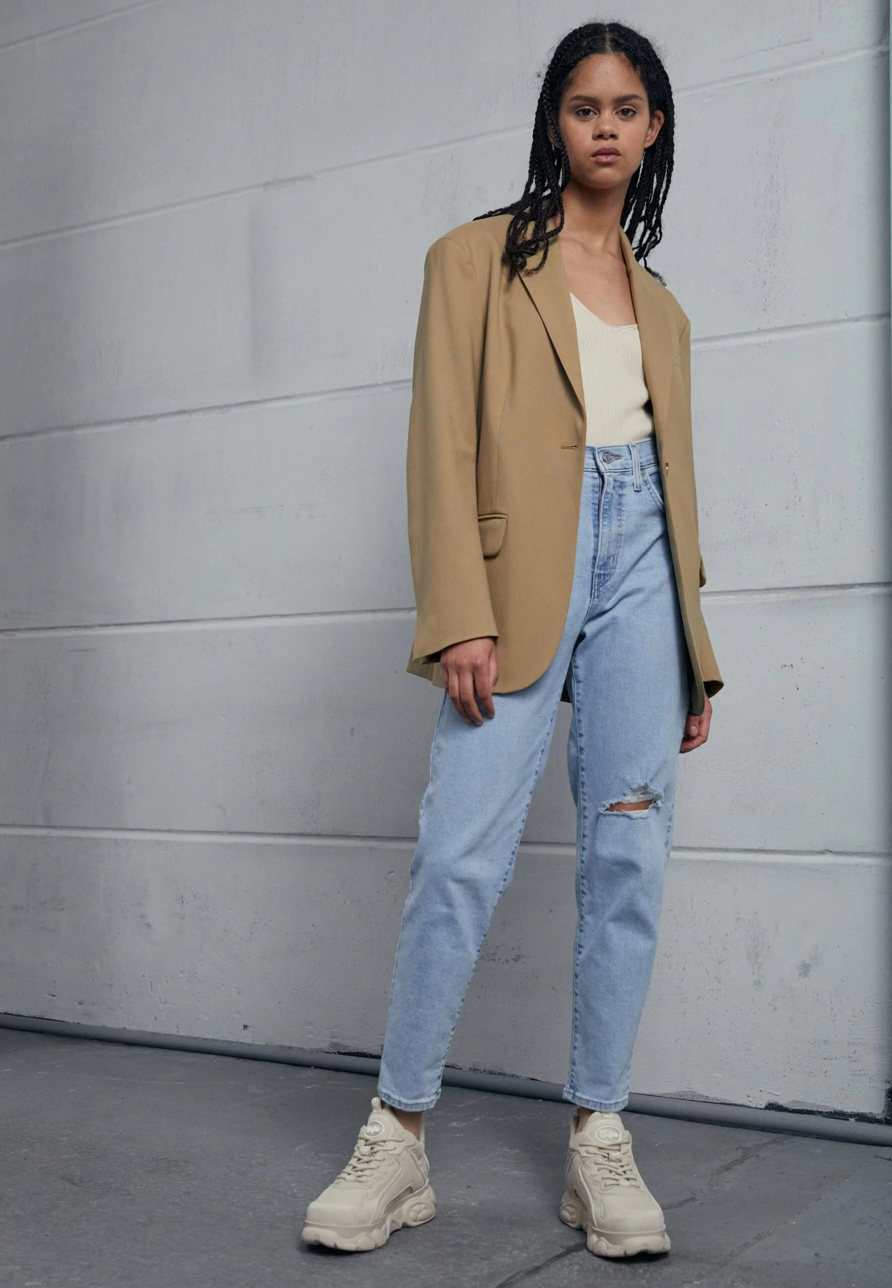 Buffalo Vegan Chai - Trainers - Cream 6 Buffalo Vegan Chai - Trainers - Cream - Image 4